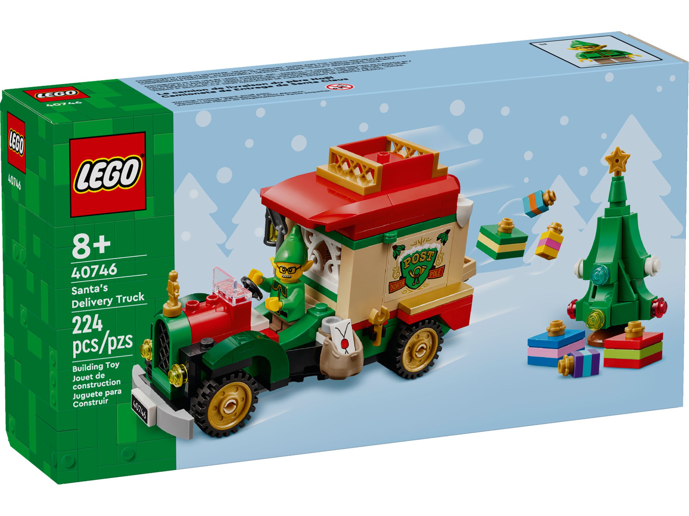 LEGO® 40746 Okolicznościowe - Ciężarówka Świętego Mikołaja