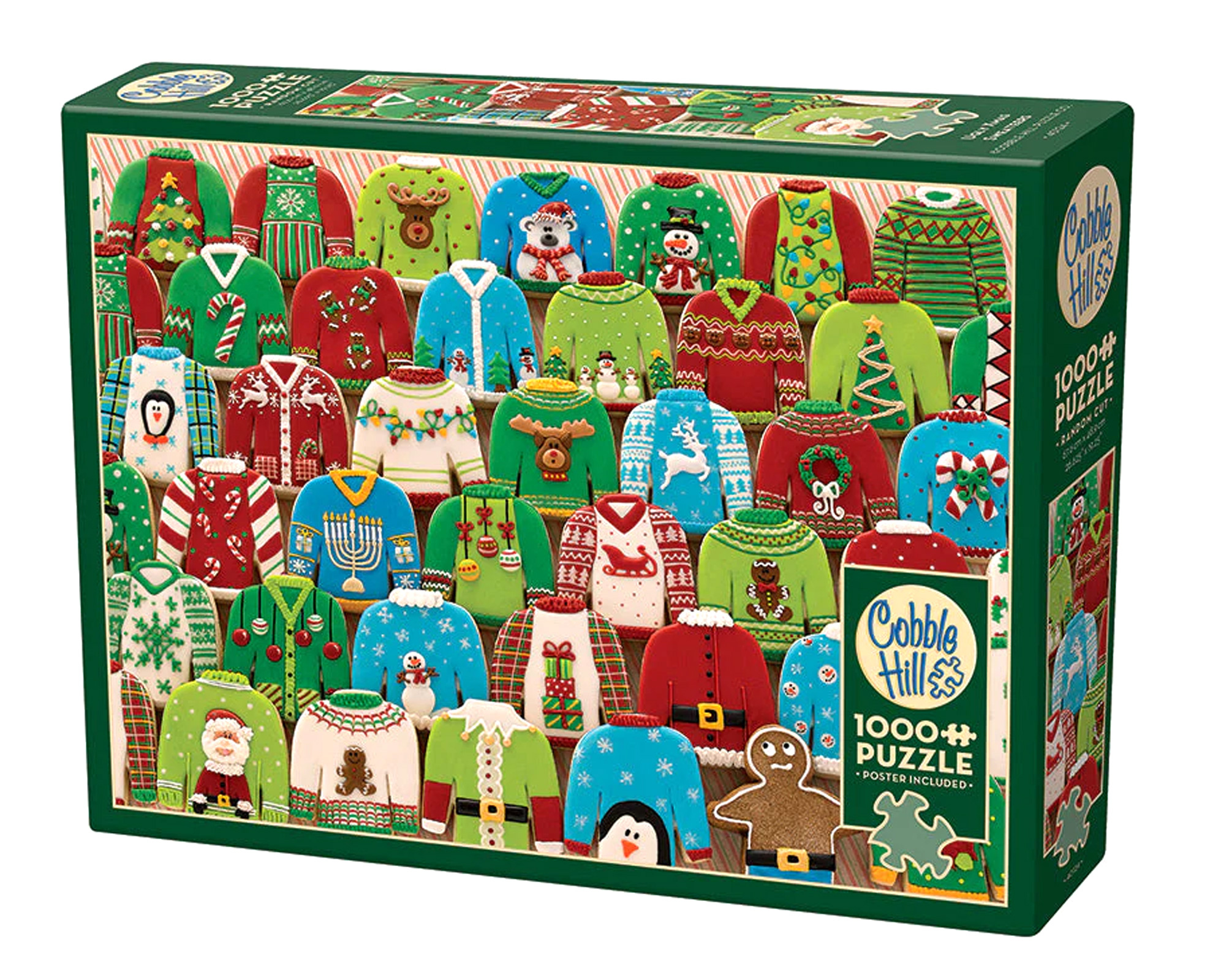 Puzzle 1000 Świąteczne swetry