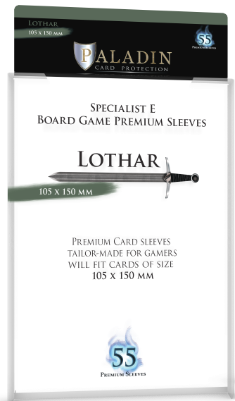 Koszulki na karty Paladin - Lothar 105x150 mm