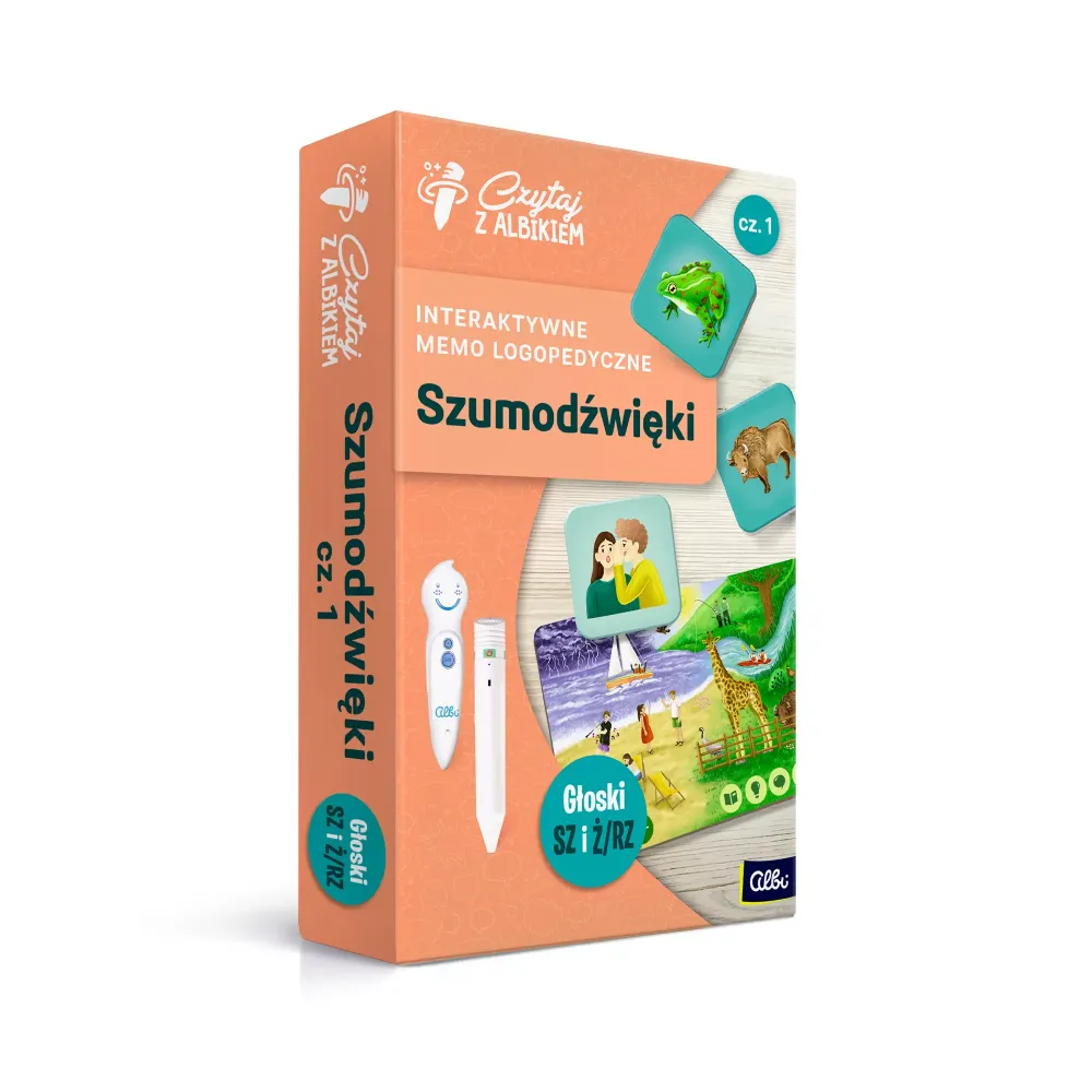 Albik: Memo logopedyczne – Szumodźwięki cz.1