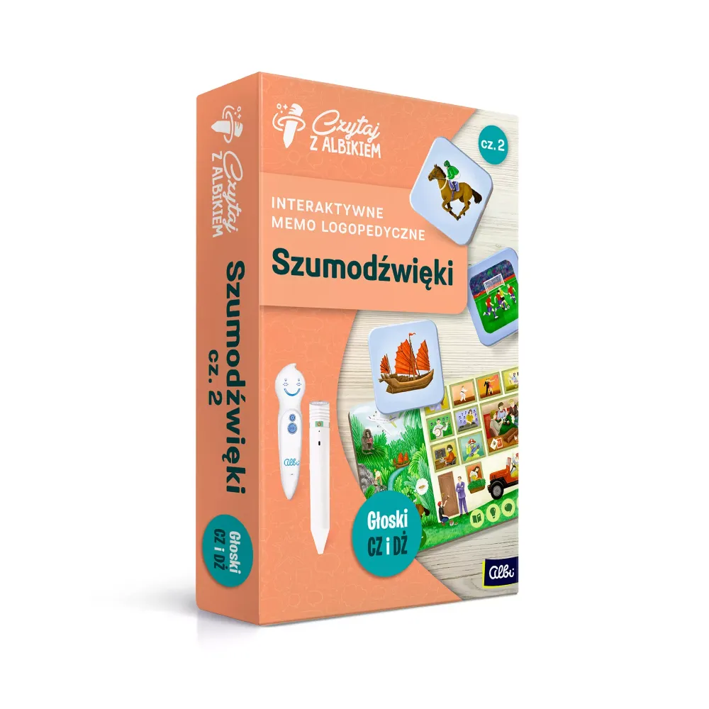 Albik: Memo logopedyczne – Szumodźwięki cz.2