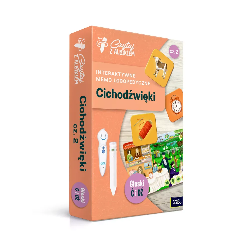 Albik: Memo logopedyczne – Cichodźwięki cz.2