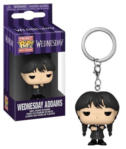 Funko POP Wednesday: Keychain - Wednesday Addams