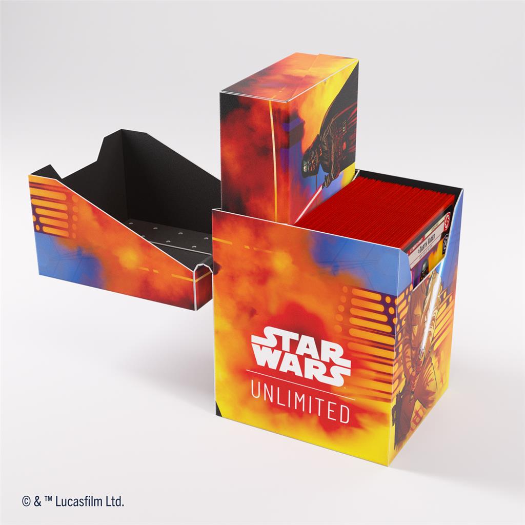 Pudełko na karty Gamegenic Star Wars Unlimited: Soft Crate - Luke/Vader