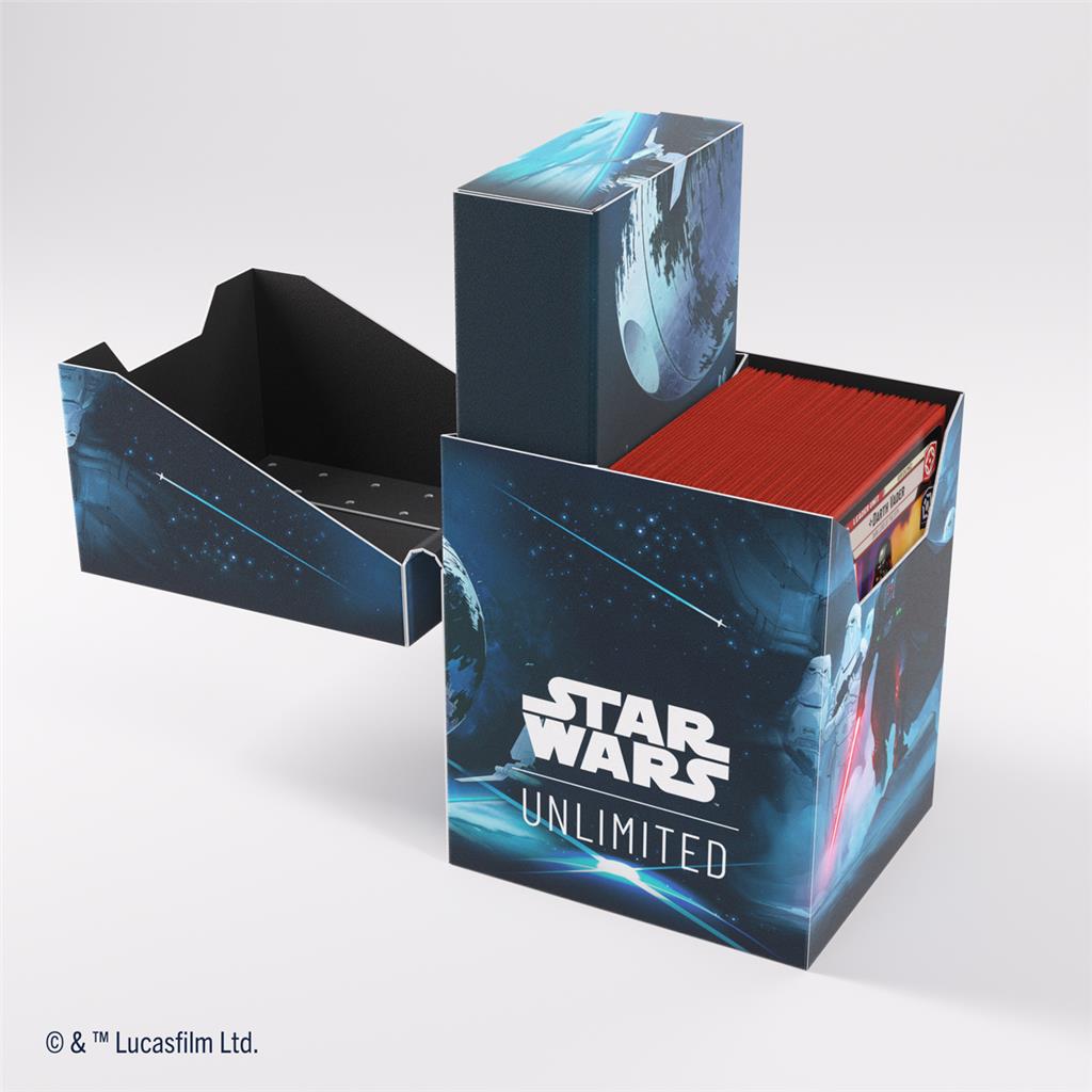 Pudełko na karty Gamegenic Star Wars Unlimited: Soft Crate - Darth Vader