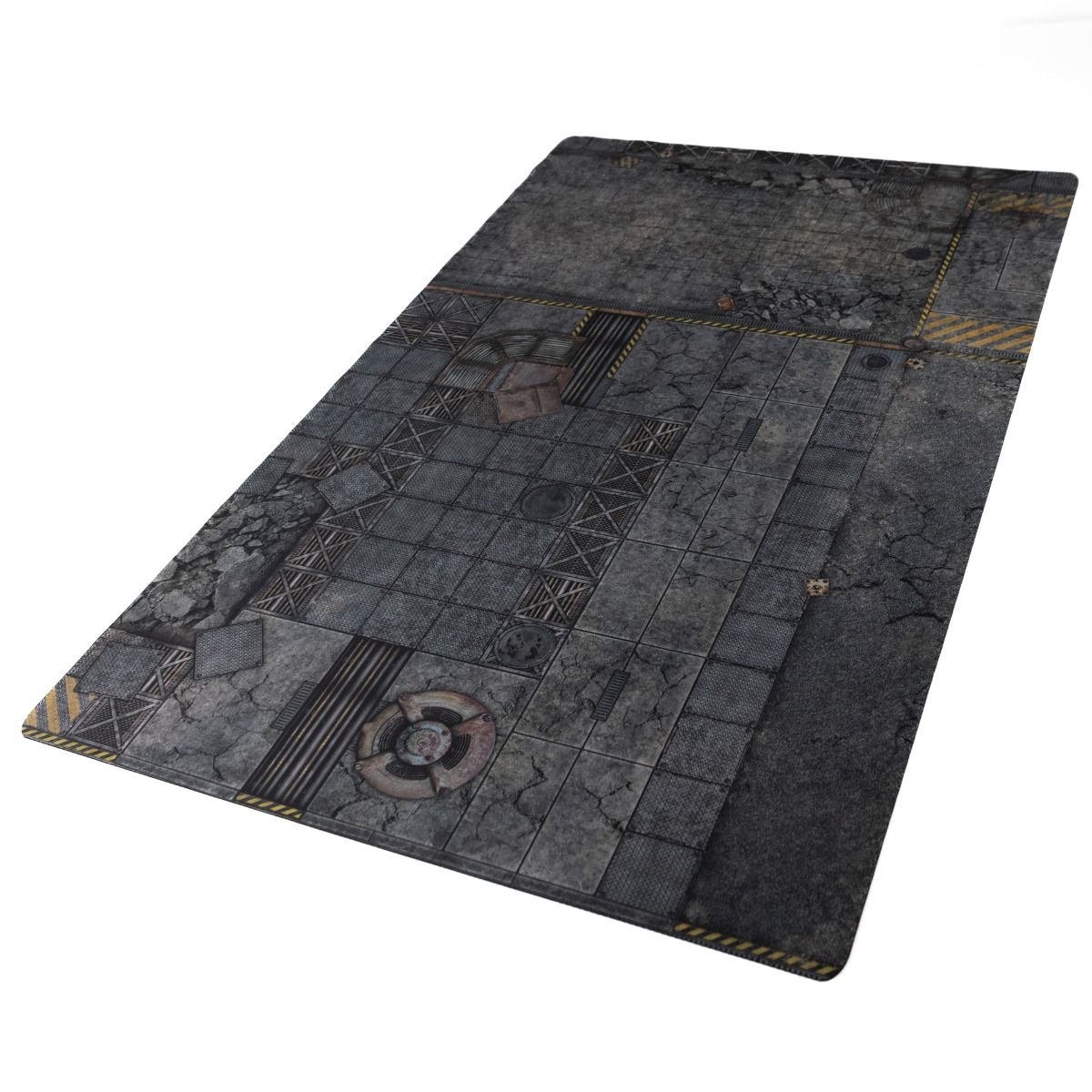Mata gumowa jednostronna: Upadłe Miasto 100 x 60 cm / 39"x23,5"