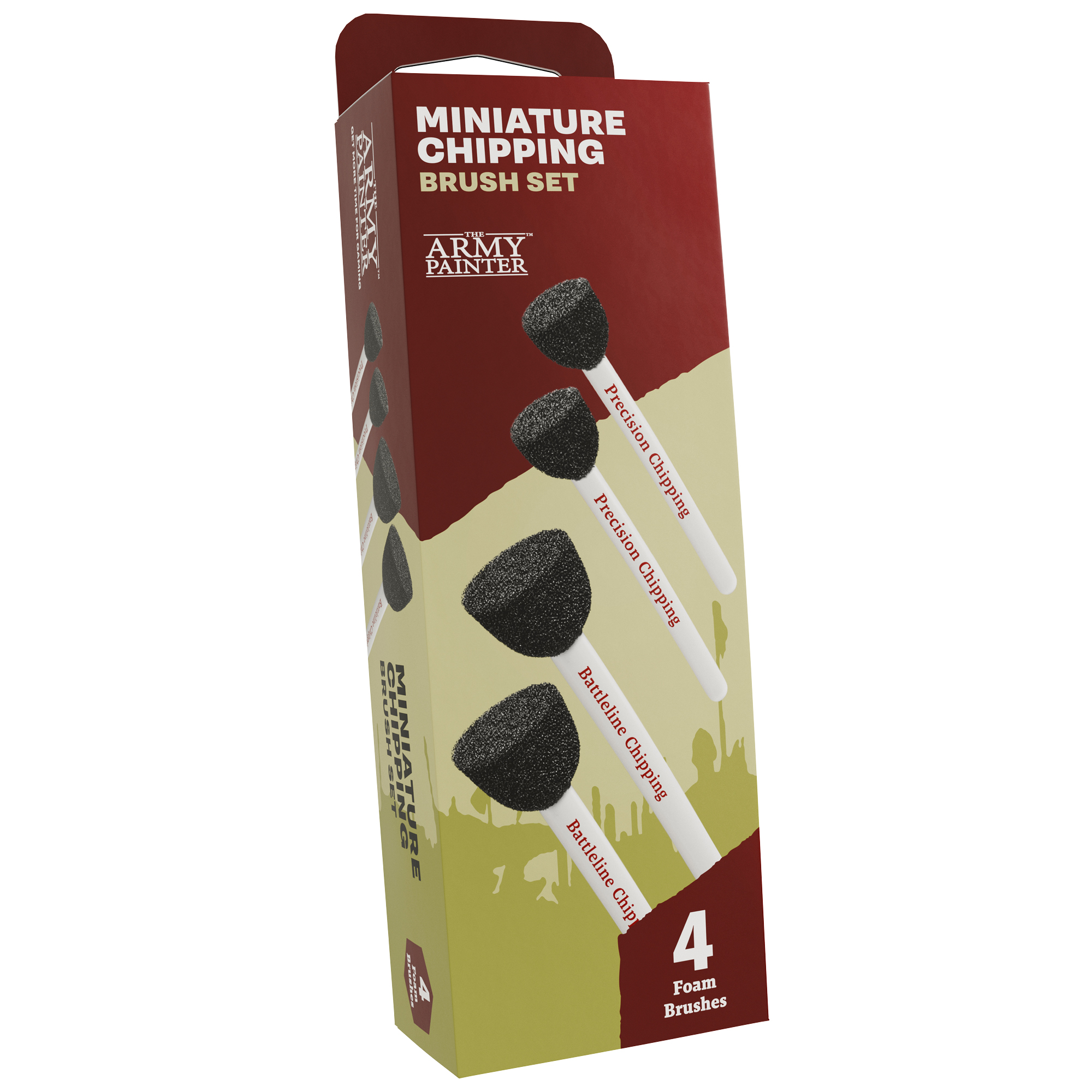Army Painter: Miniature Chipping Brush Set