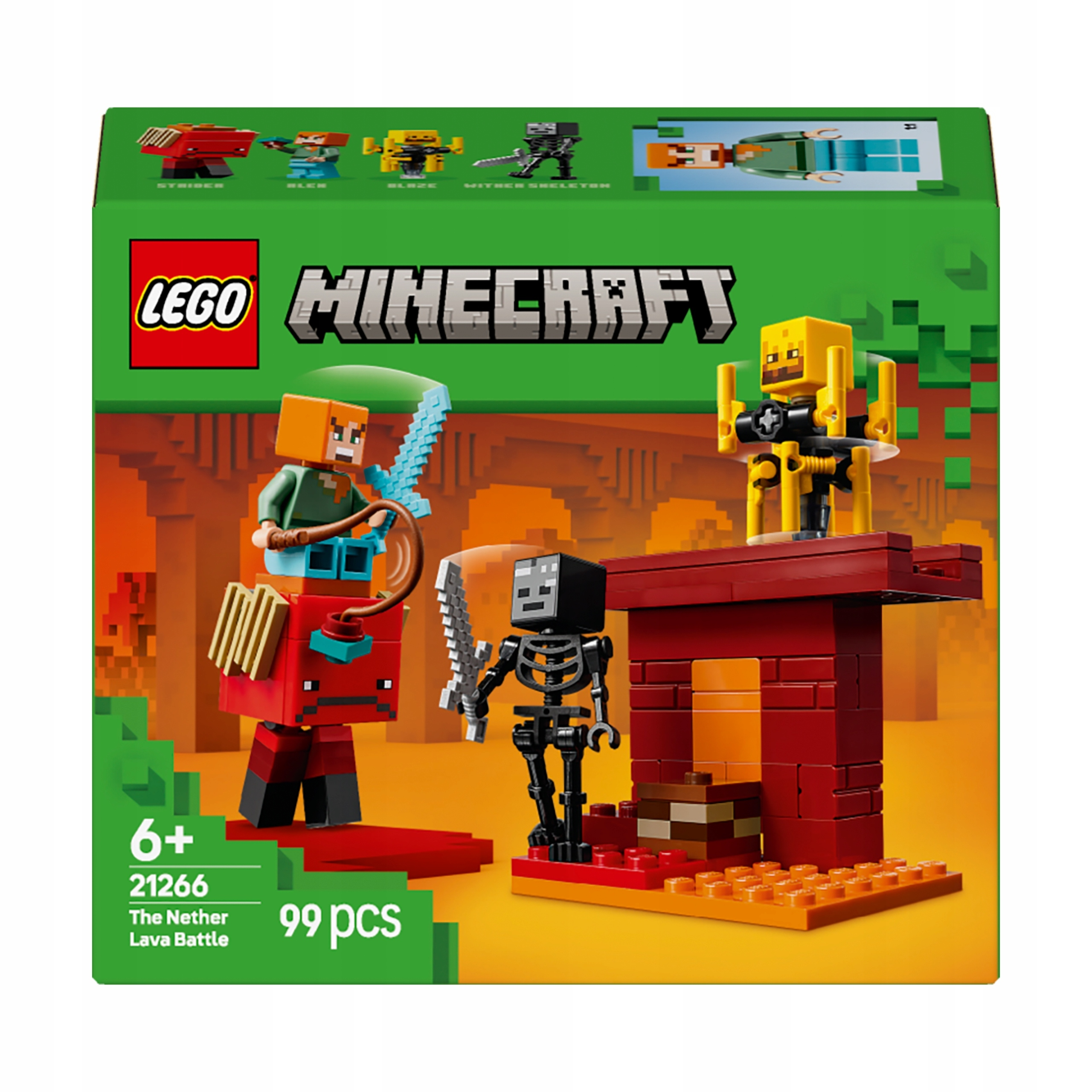 LEGO® Minecraft 21266 Bitwa na moście Netheru
