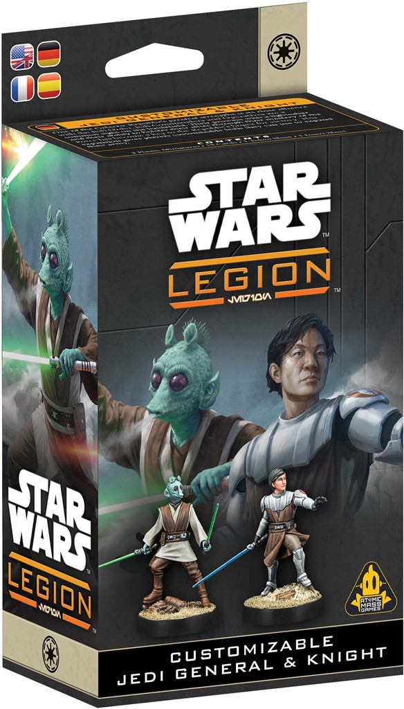 Star Wars: Legion 2.0 - Customizable Jedi General & Knight