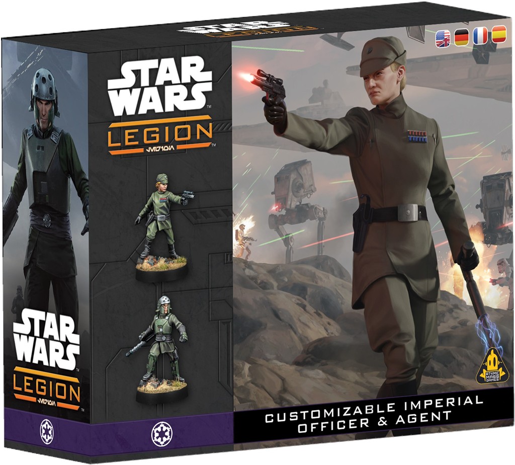 Star Wars: Legion 2.0 - Customizable Imperial Officer & Agent