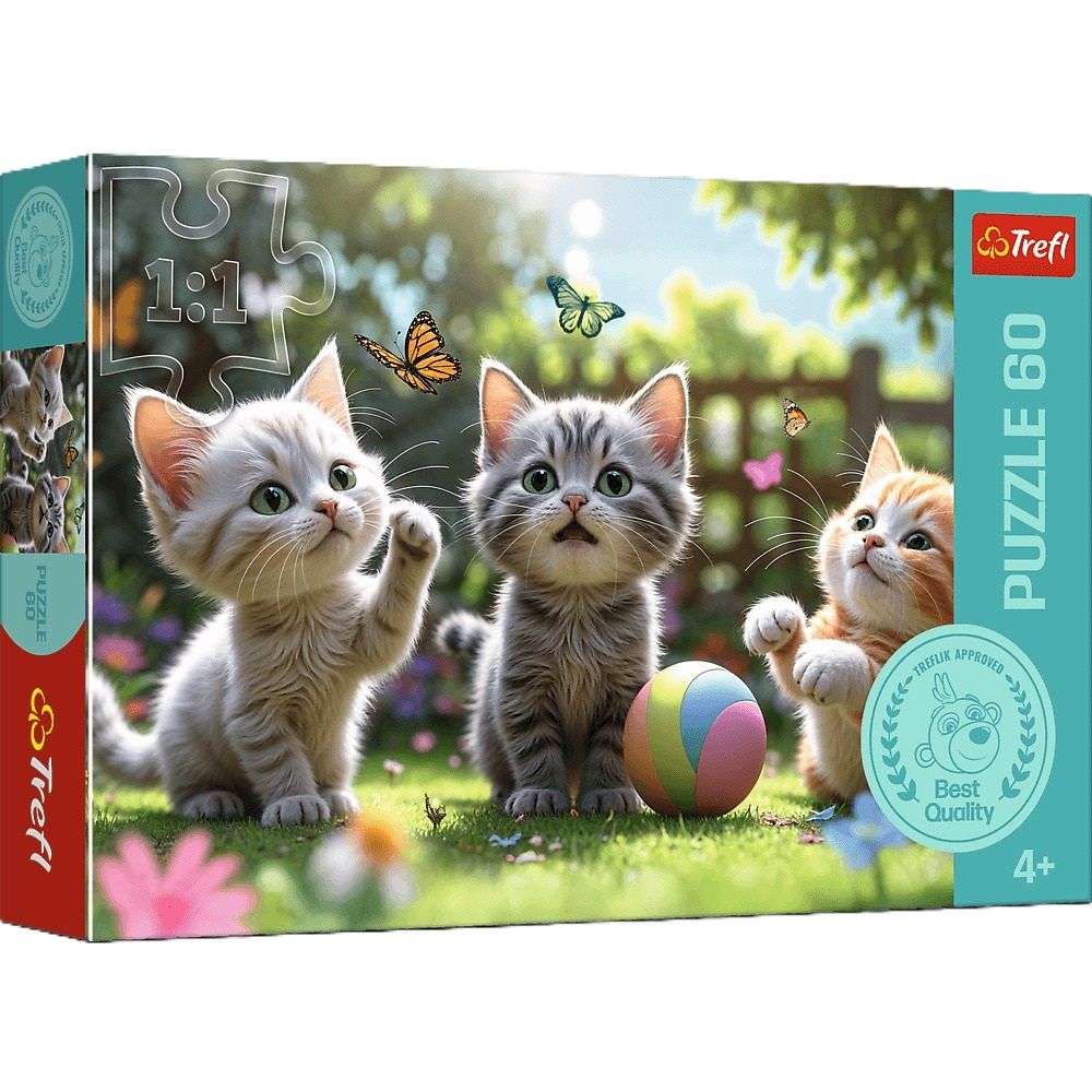 Puzzle 60 Three kittens