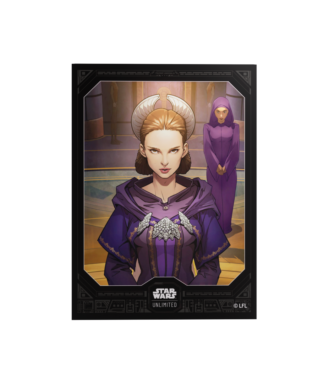 Koszulki na karty Gamegenic: Star Wars Unlimited - Premium Art Sleeves - Padme Amidala (66x92 mm) - 60 sztuk