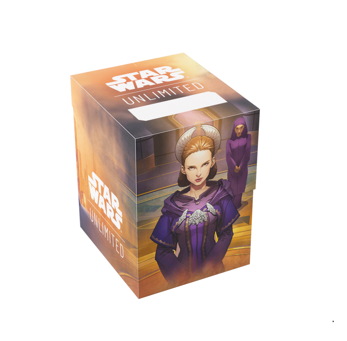 Pudełko na karty Gamegenic Star Wars Unlimited: Soft Crate - Palpatine/Padme Amidala