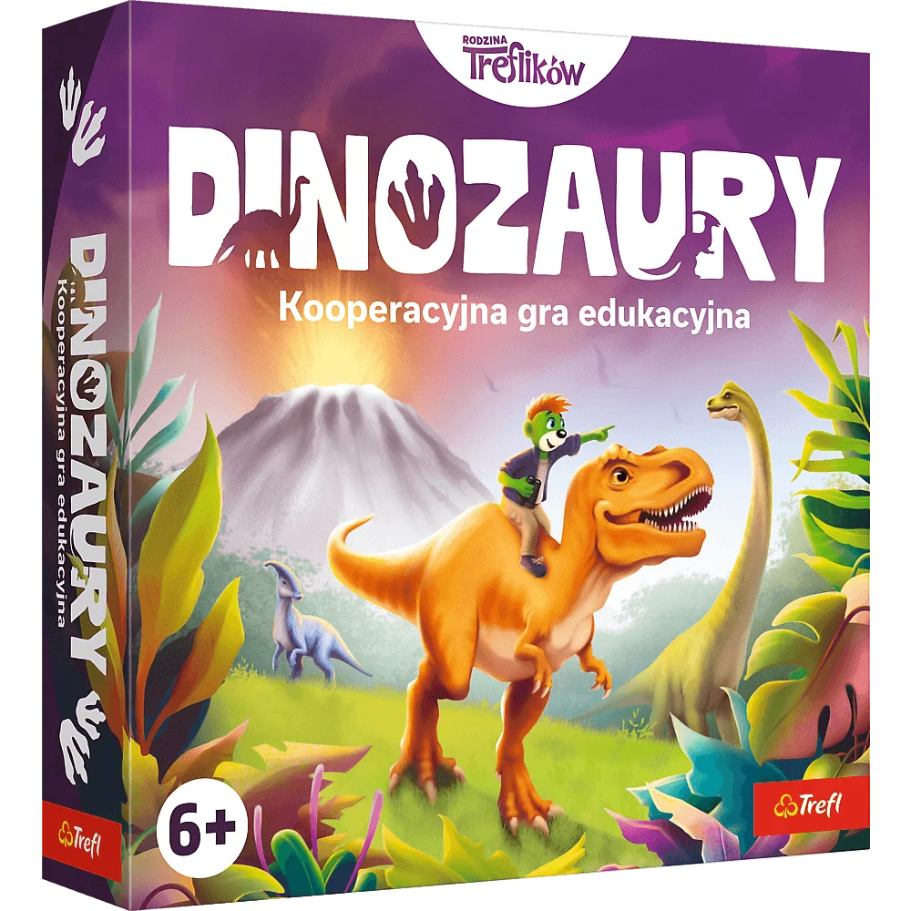 Dinozaury: Rodzina Treflików - Kooperacyjna gra edukacyjna