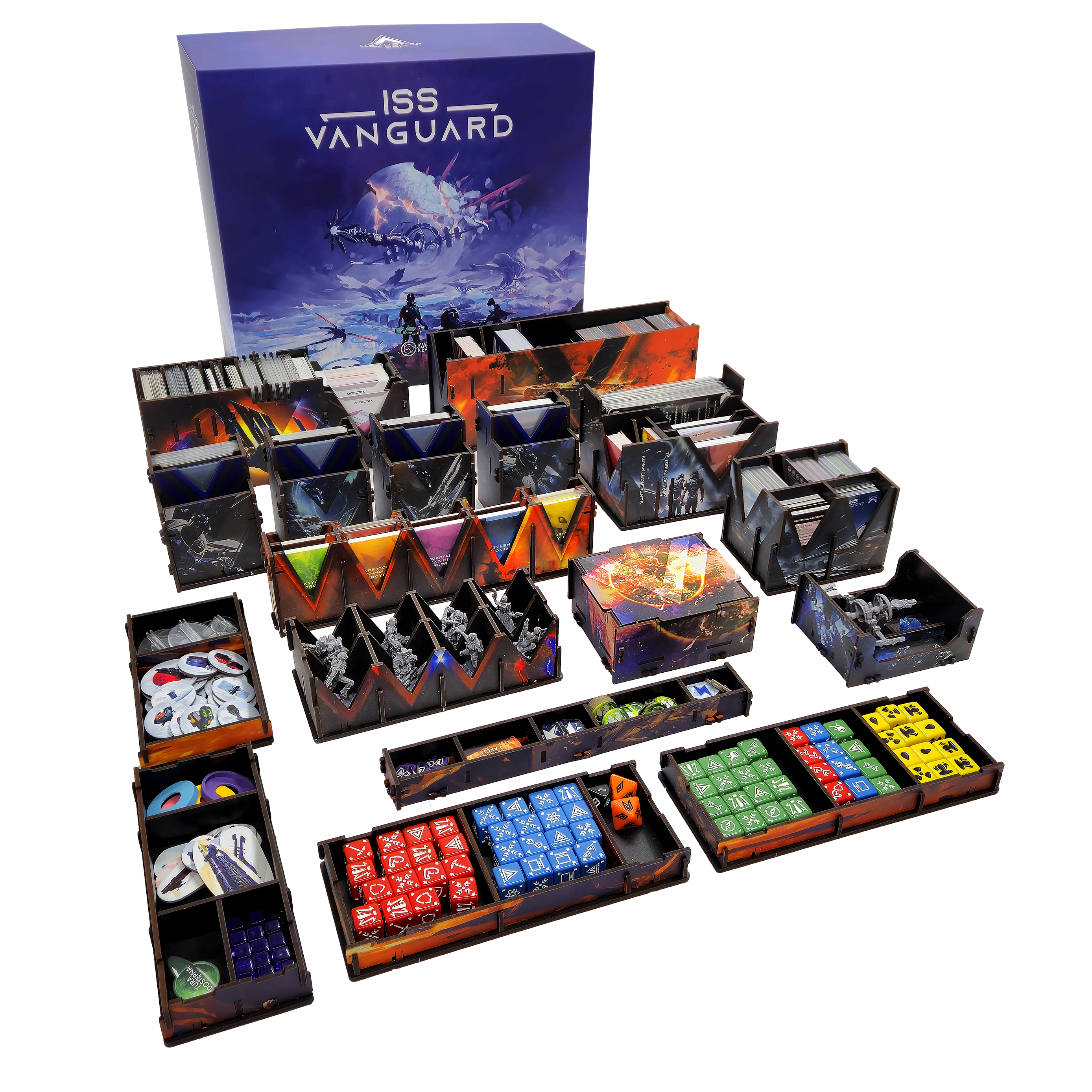e-Raptor: insert do ISS Vanguard (UV Print)
