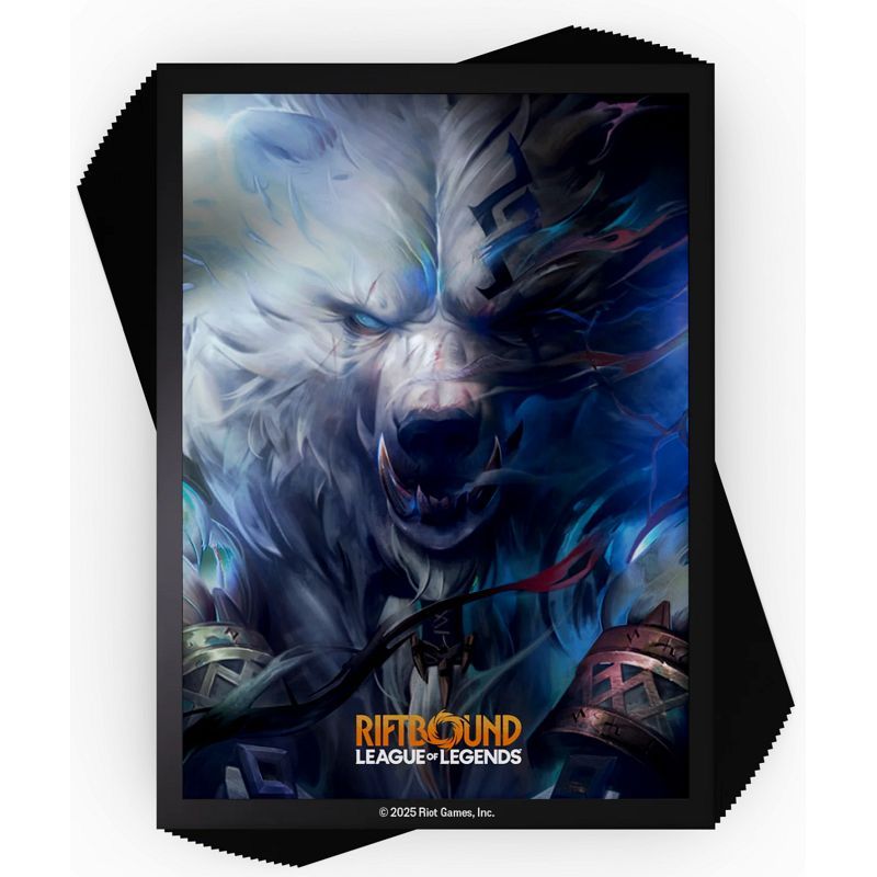 Riftbound: League of Legends - card sleeves TCG - Origins Volibear Art