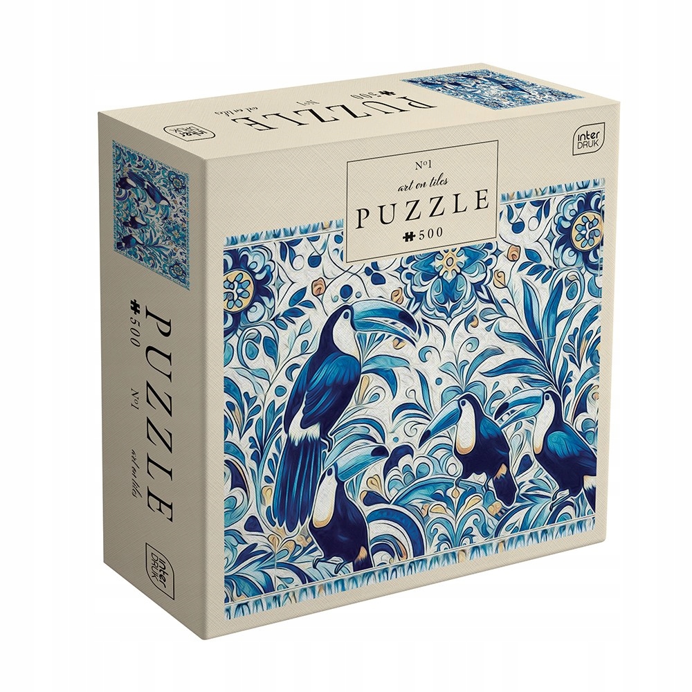 Puzzle 500 Art on tiles 1