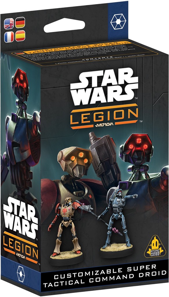 Star Wars: Legion 2.0 - Customizable Super Tactical Command Droid
