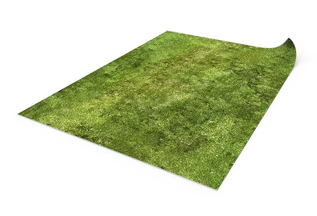 Mata lateksowa dwustronna: Heroiczna Trawa 48”x36” / 122x91,5 cm