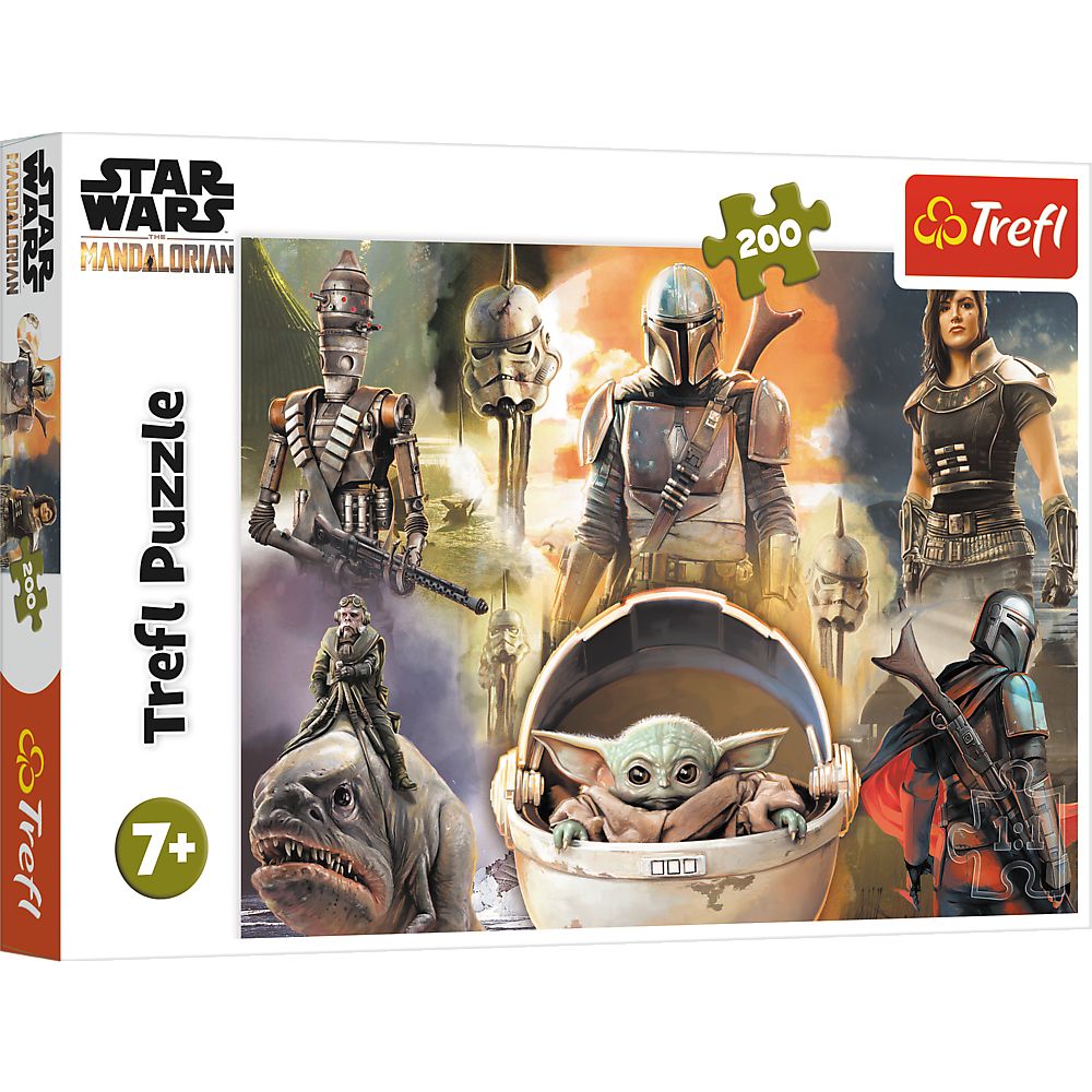 Puzzle 200 Gotowi do walki Star Wars