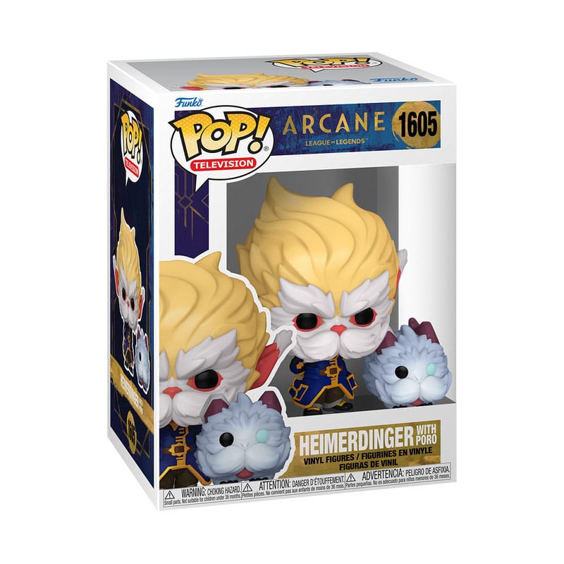 Funko POP Arcane League of Legends: Heimerdinger with Poro