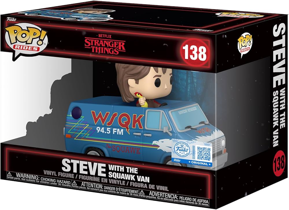 Funko POP Stranger Things: Steve with Squawk Van