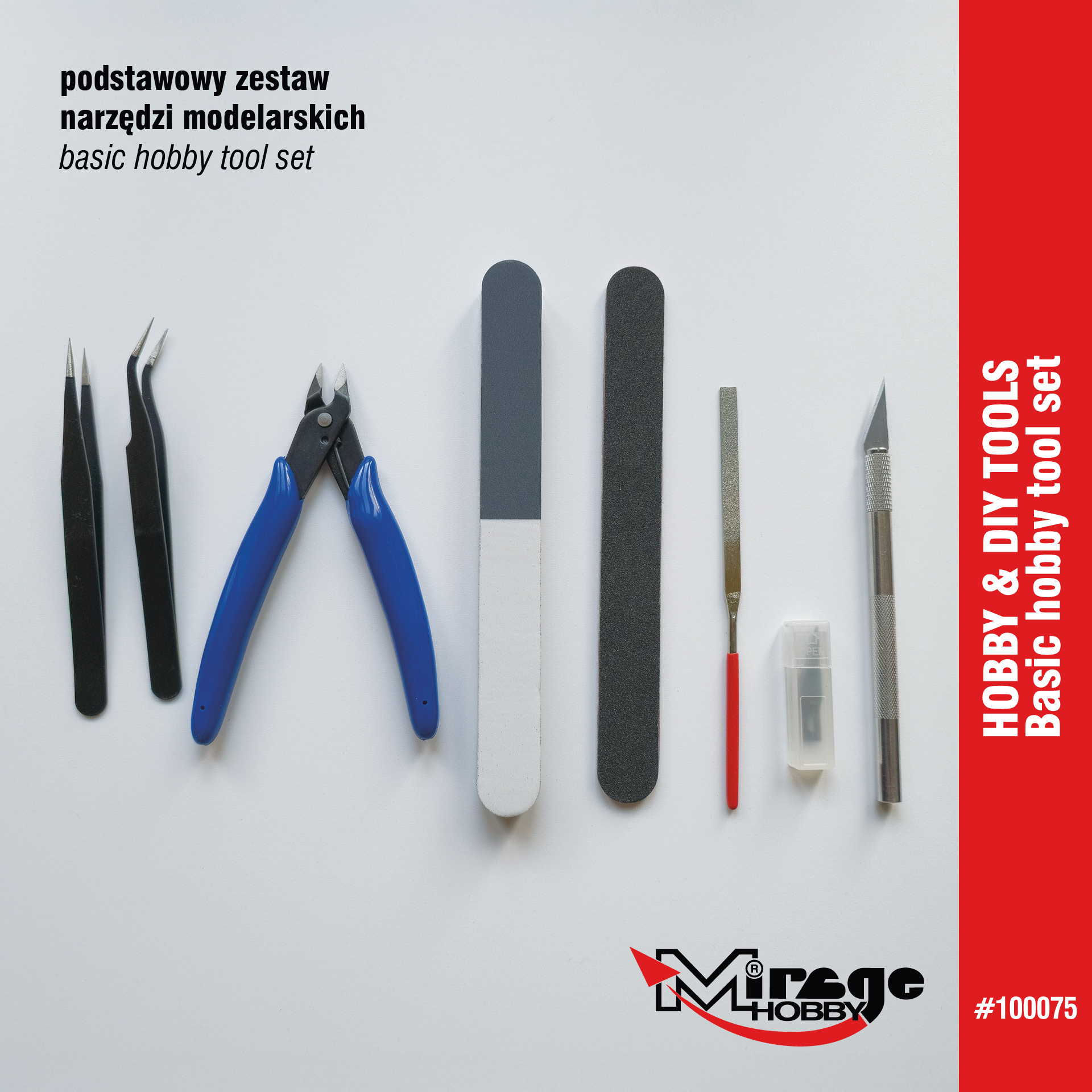 Podstawowy zestaw narzędzi modelarskich