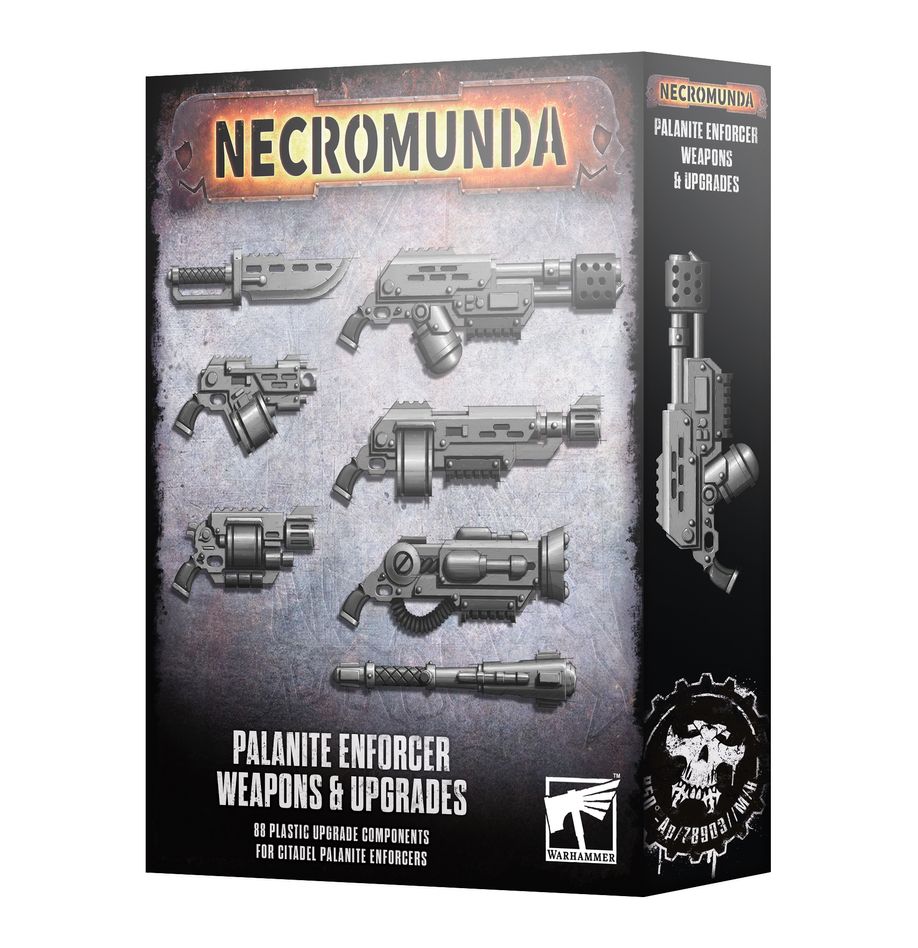 Necromunda: Palanite Enforcer Weapons & Upgrades