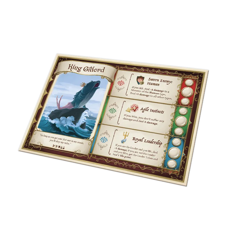 Dungeon Fighter (Second Edition): Promo Hero - King Gilford