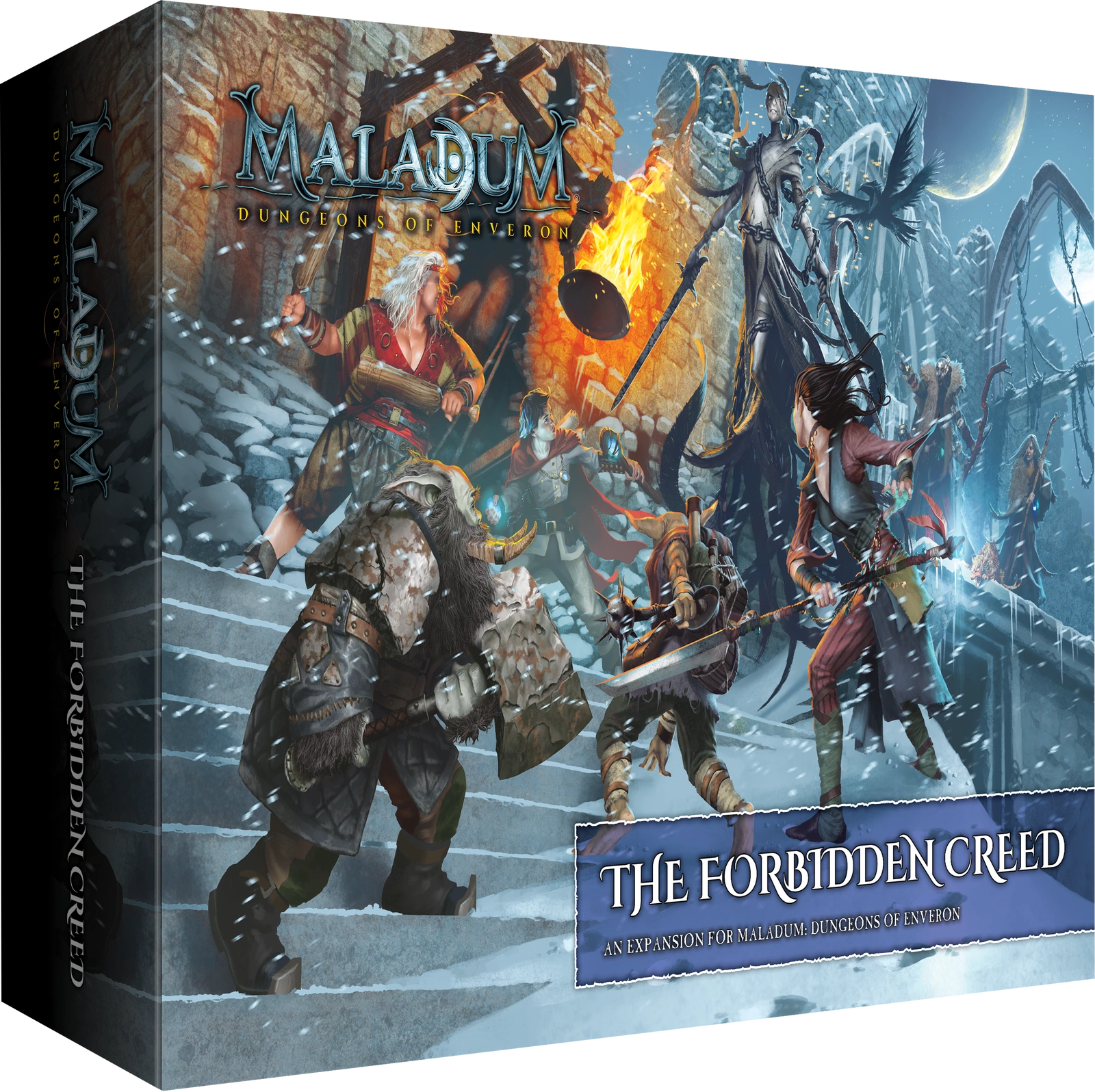 Maladum: Dungeons of Enveron – The Forbidden Creed Expansion