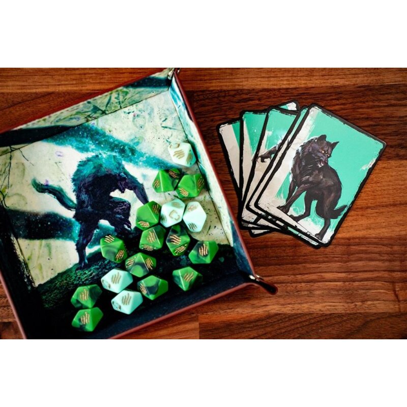 Werewolf: The Apocalypse 5th Edition - Luna's Fury Limited Dice & Tray Accessory Pack