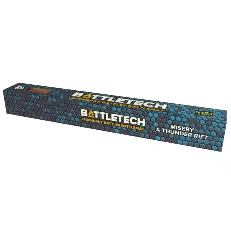 Battletech: Battlemat - Legendary Battles Thunder Rift & Misery
