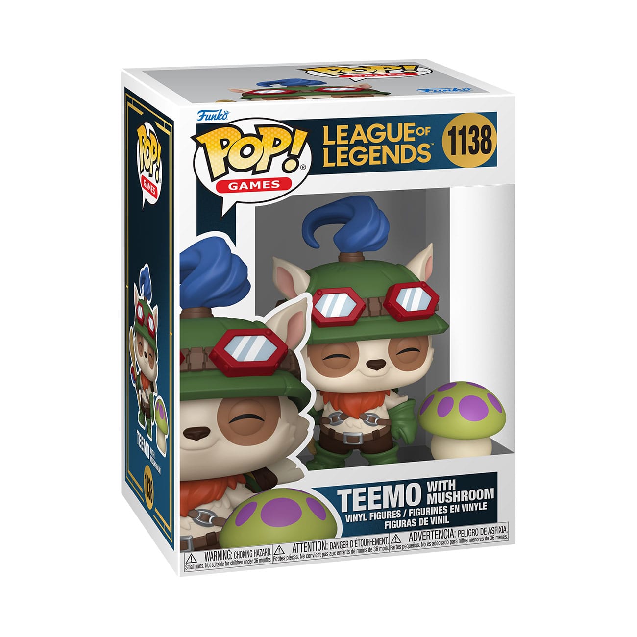 Funko POP League of Legends: Teemo with Mushroom