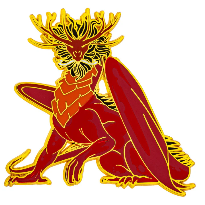 Quest's Reward Fine Art Class Pins - Royal Dragon