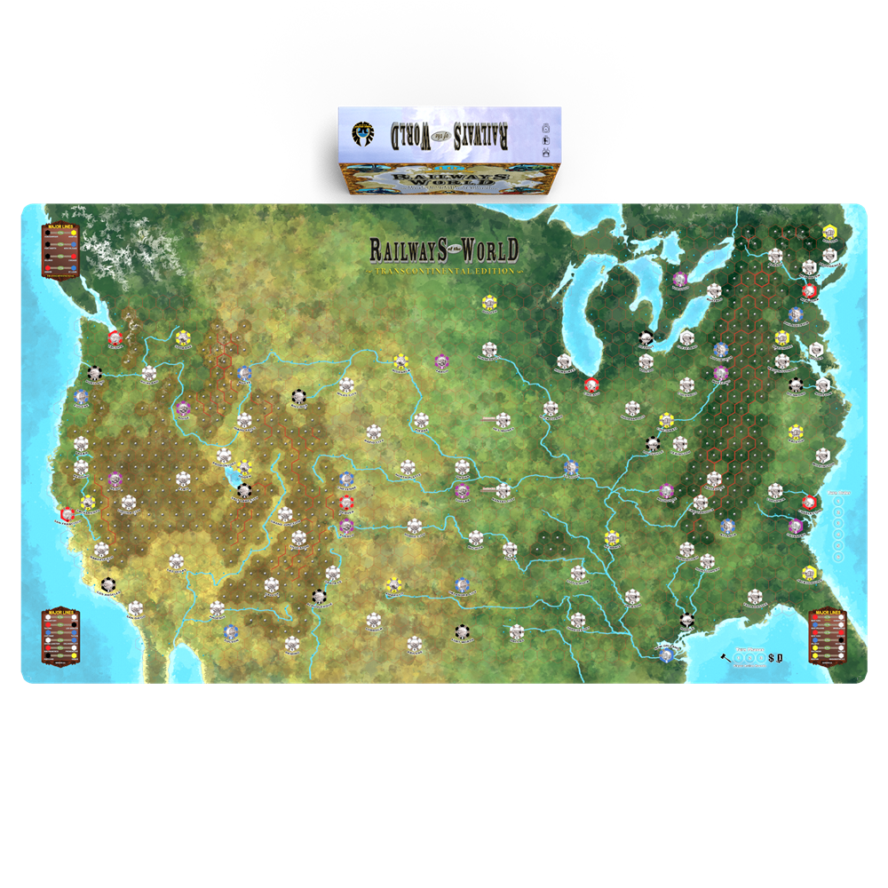 Railways of the World: Transcontinental Neoprene Mat