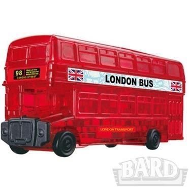 3D Crystal Puzzle 53: Londyński Autobus