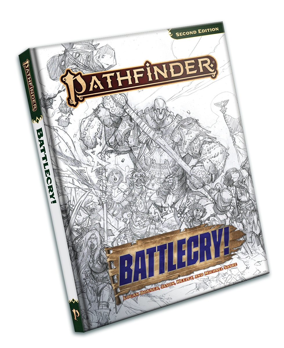 Pathfinder RPG: Battlecry! Sketch Cover