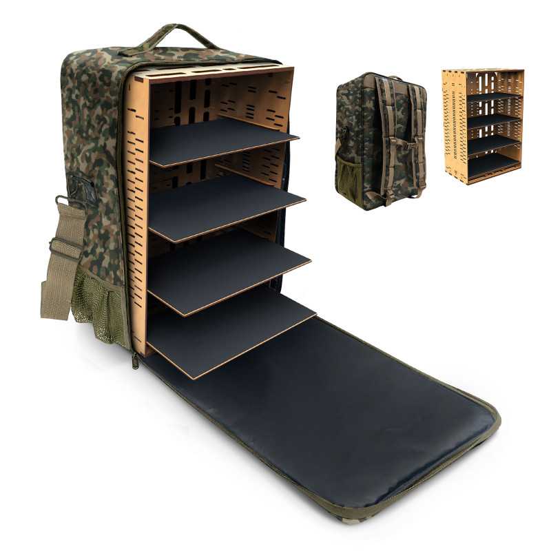 Green Stuff World: Army Transport Backpack - Camouflage Edition