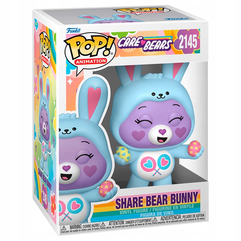 Funko POP Care Bears: Share Bear Bunny