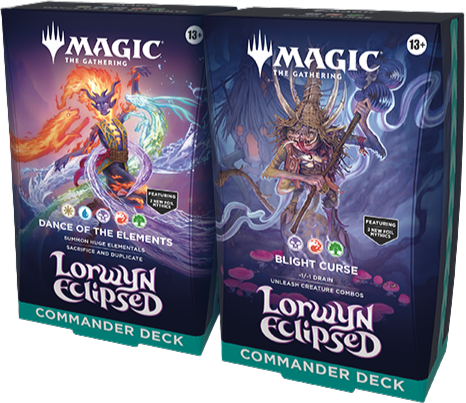 Magic the Gathering: Lorwyn Eclipsed - Commander Deck - Display (2 talie)