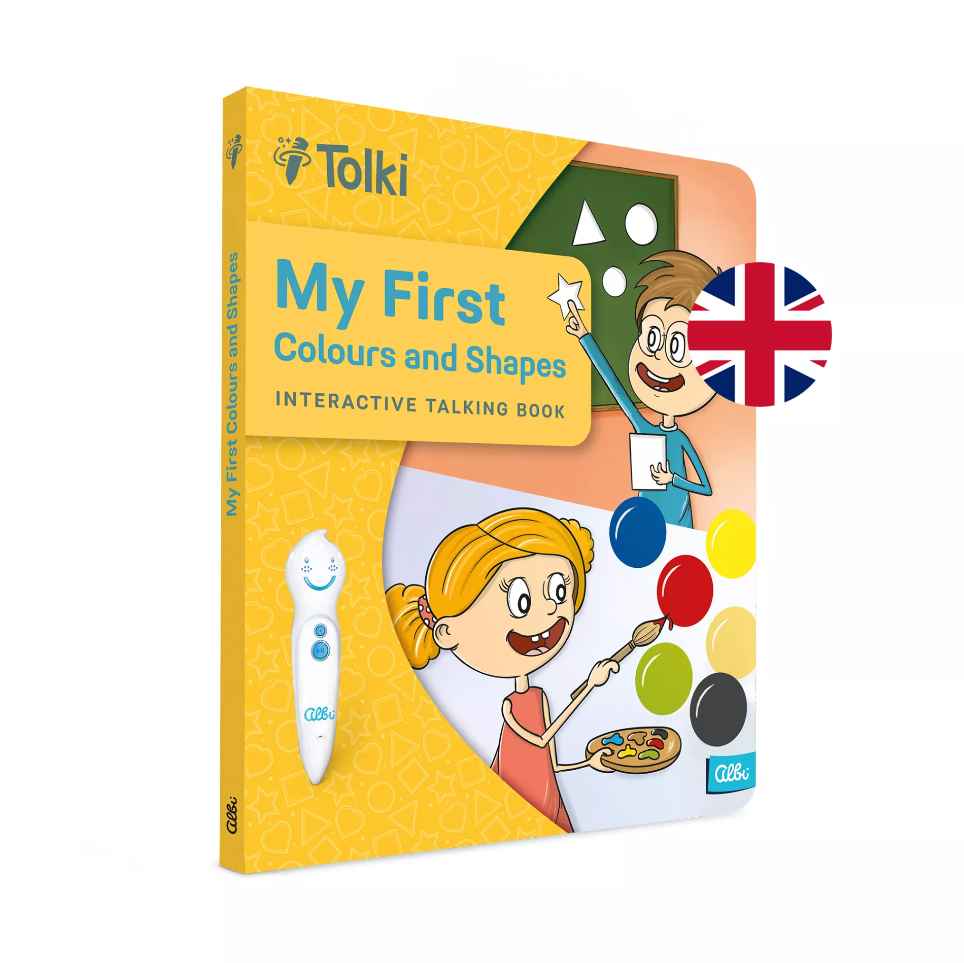 Albik: Tolki - My first colours and shapes (wersja angielska)