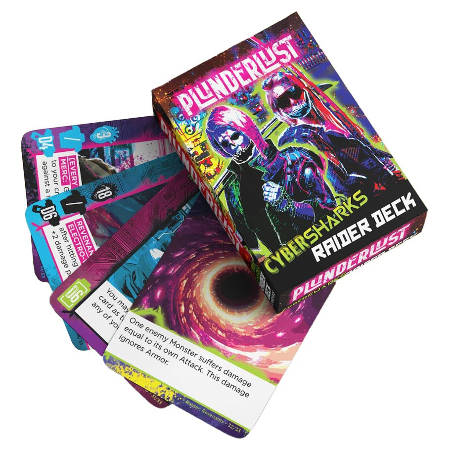 Plunderlust: Cybersharks Raider Deck