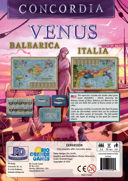 Concordia Venus: Balearica / Italia
