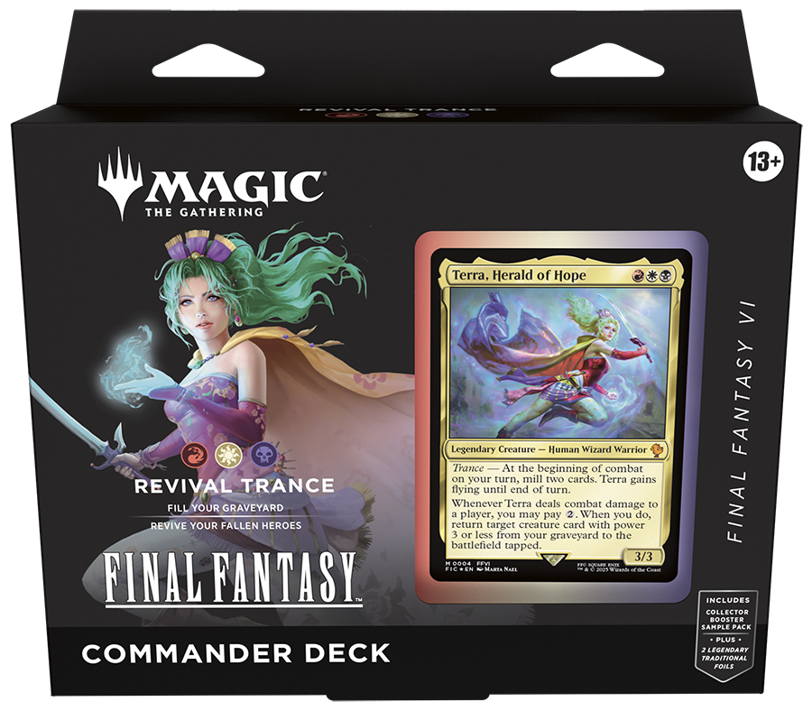 Magic the Gathering: Final Fantasy Commander Deck - Revival Trance