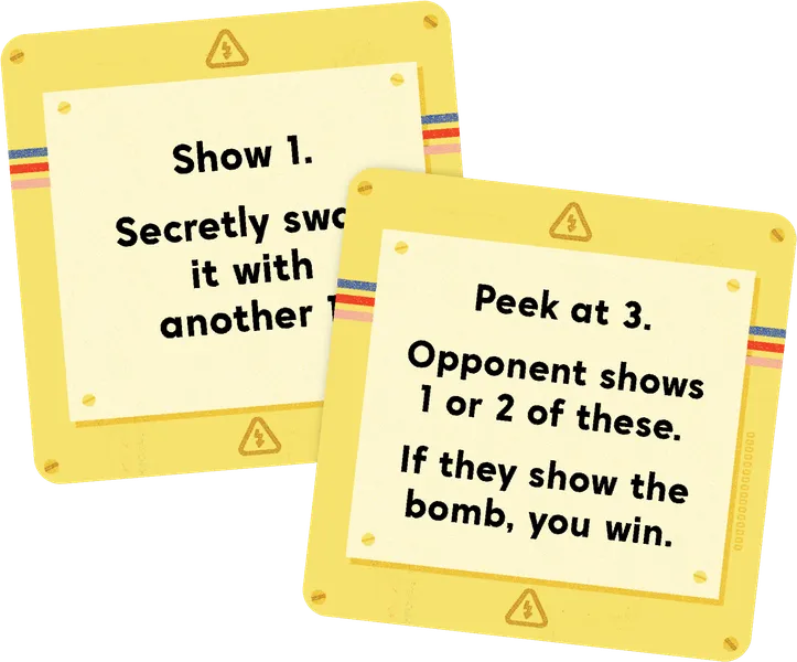Bombastic: Promo Cards