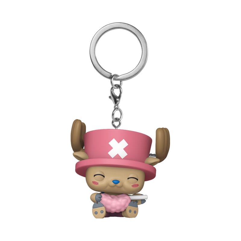 Funko POP One Piece: Keychain - Chopper with Cotton Candy