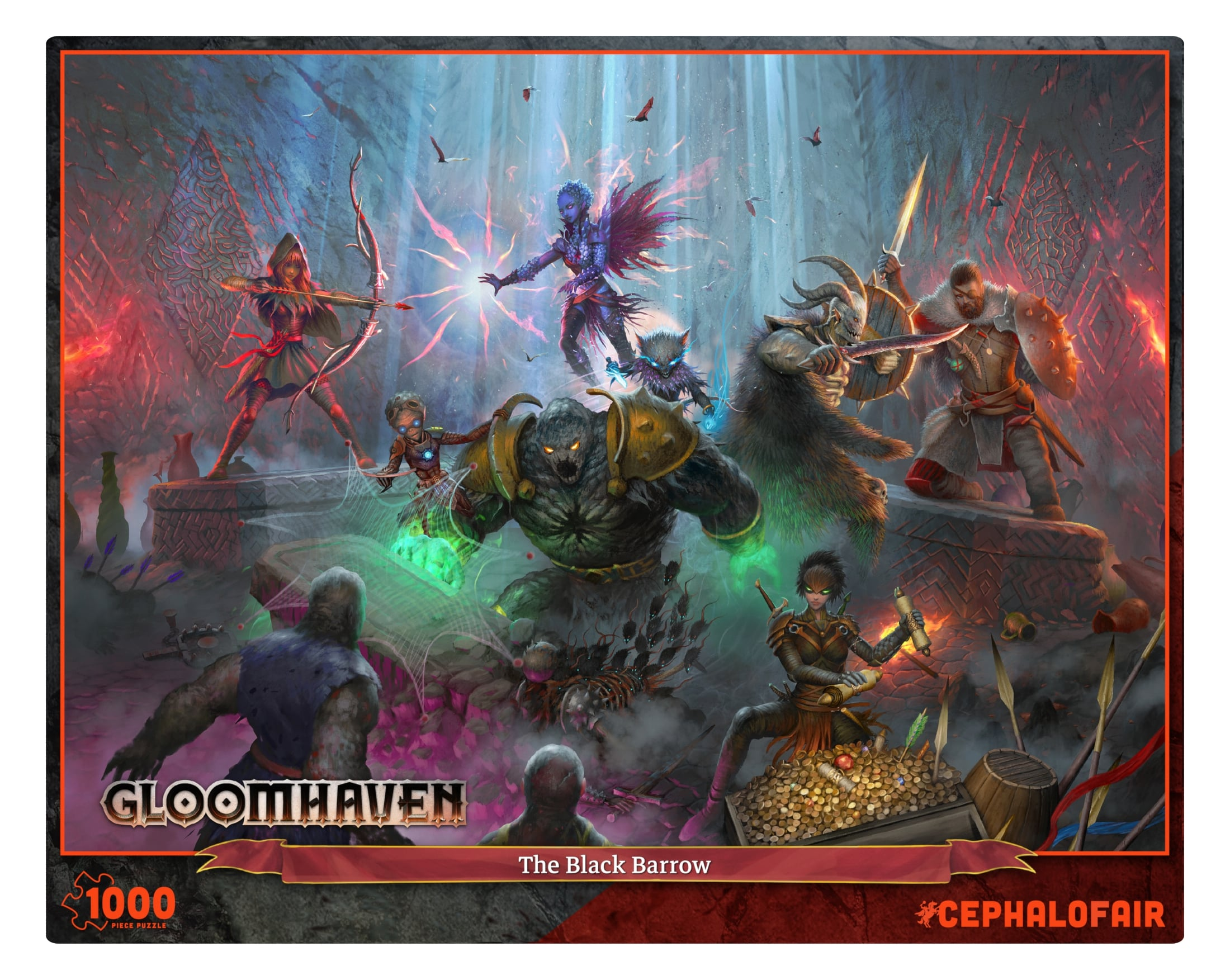 Puzzle 1000 Gloomhaven - The Black Barrow