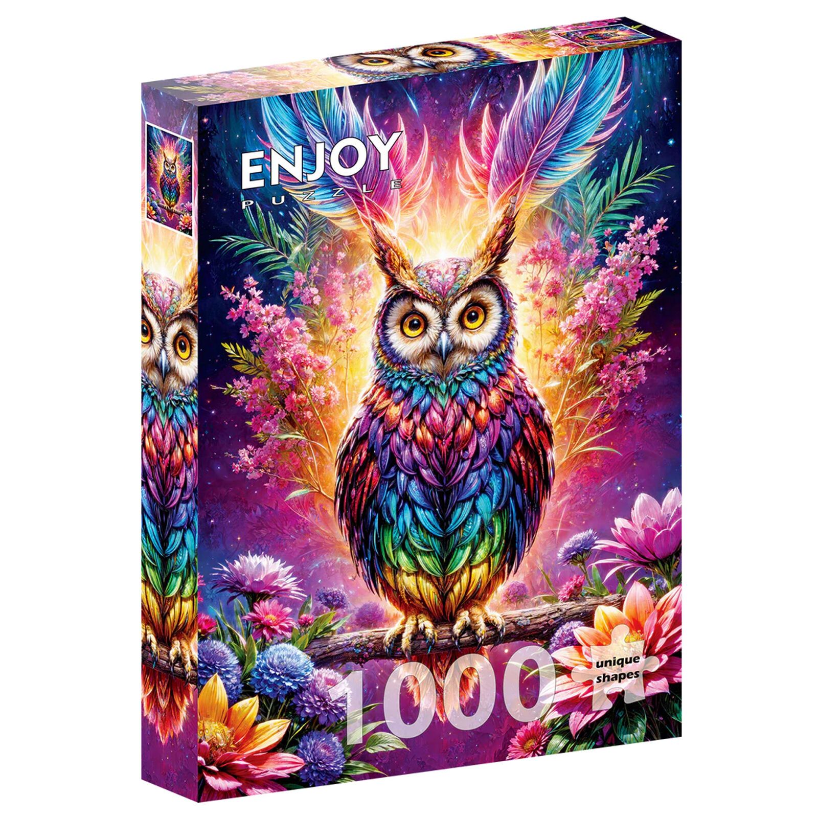 Puzzle 1000 Colorful Owl