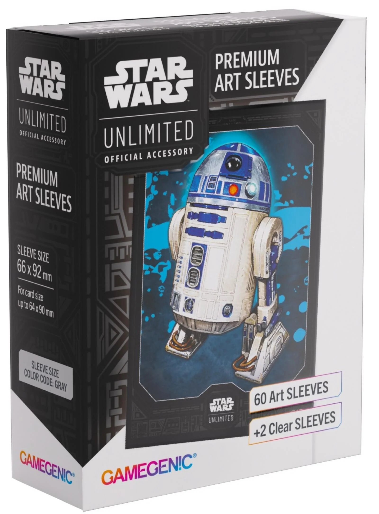 Koszulki na karty Gamegenic: Star Wars Unlimited Card Game - Premium Art Sleeves - R2-D2