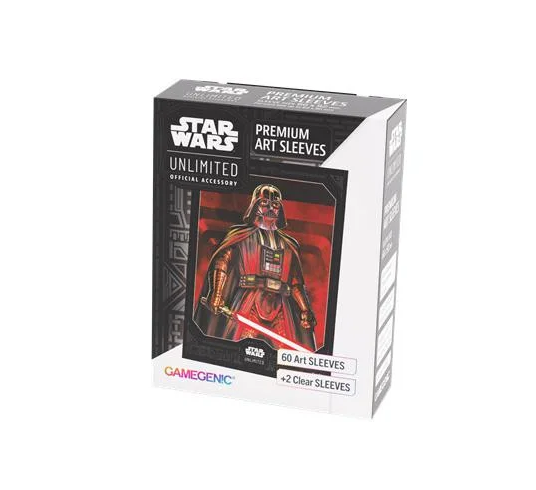 Koszulki na karty Gamegenic: Star Wars Unlimited Card Game - Premium Art Sleeves - Darth Vader Unstoppable